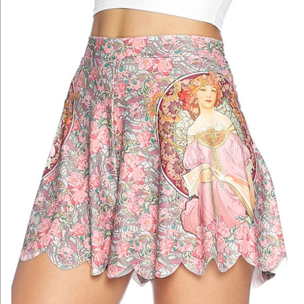 Blackmilk Pink Moon Shorties